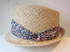 grace hats(ｸﾞﾚｰｽﾊｯﾄ）　フラワープリントハット　KH028R/ﾍﾞｰｼﾞｭ/F画像2